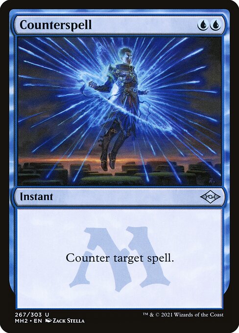Counterspell, Modern Horizons 2, Blue, Uncommon, , Instant, Non-Foil, NM