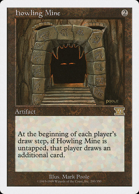 Howling Mine, Classic Sixth Edition, Colorless, Rare, , Artifact, Non-Foil, NM