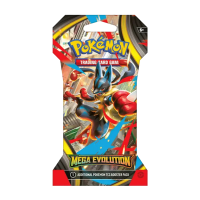 Pokémon: Scarlet & Violet - Mega Evolution Sleeved Booster Pack (10 Cards)