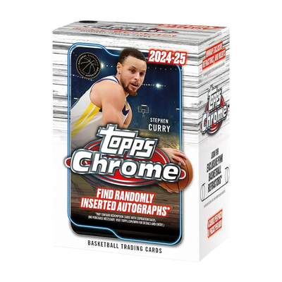 Topps - 2024/25 Chrome NBA Blaster Box (8 Packs)