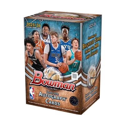 Topps - 2025/26 Bowman Basketball Value Box (6 Packs)