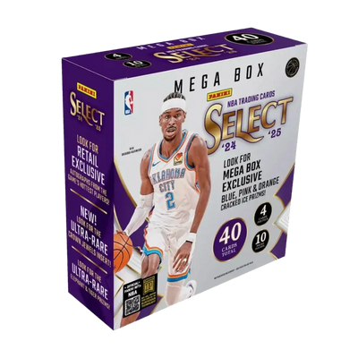 Panini - 2024/25 Panini Select NBA Mega Box (10 Packs)