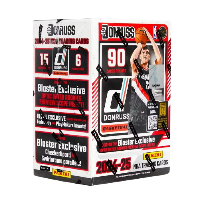 Panini - 2024/25 Donruss Basketball Hobby Blaster Box (6 Packs)