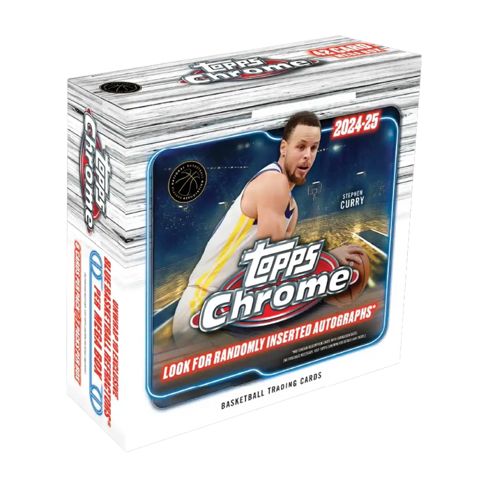 Topps - 2024/25 Chrome Basketball Mega Box (7 Packs)