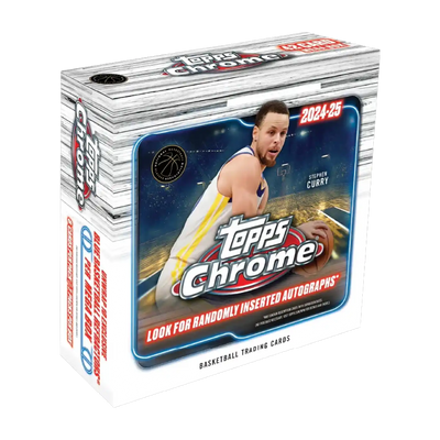 Topps - 2024/25 Chrome NBA Mega Box (7 Packs)