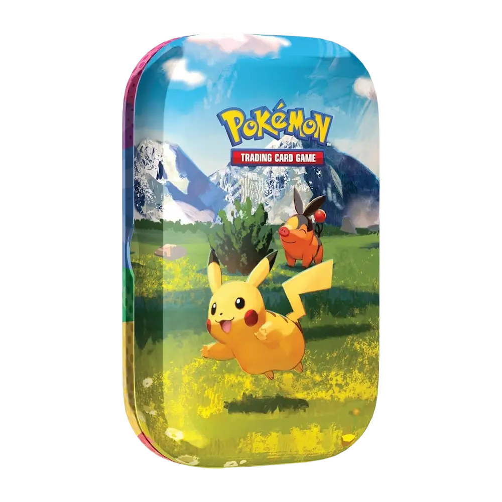 Pokémon - Mega Evolution: Ascended Heroes Mini Tins (1 Sticker Sheet, 1 Pokémon Art Card & 2 Packs)