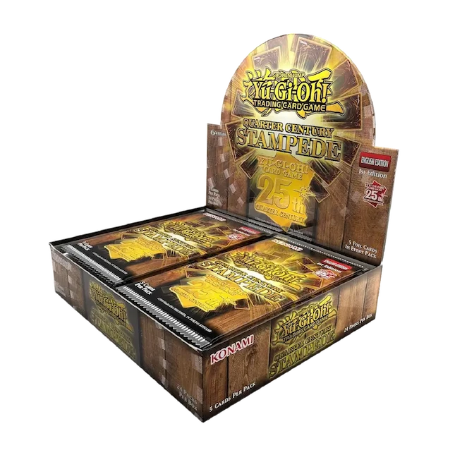 Yu-Gi-Oh! TCG - Quarter Century Stampede Booster Box (24 Packs)
