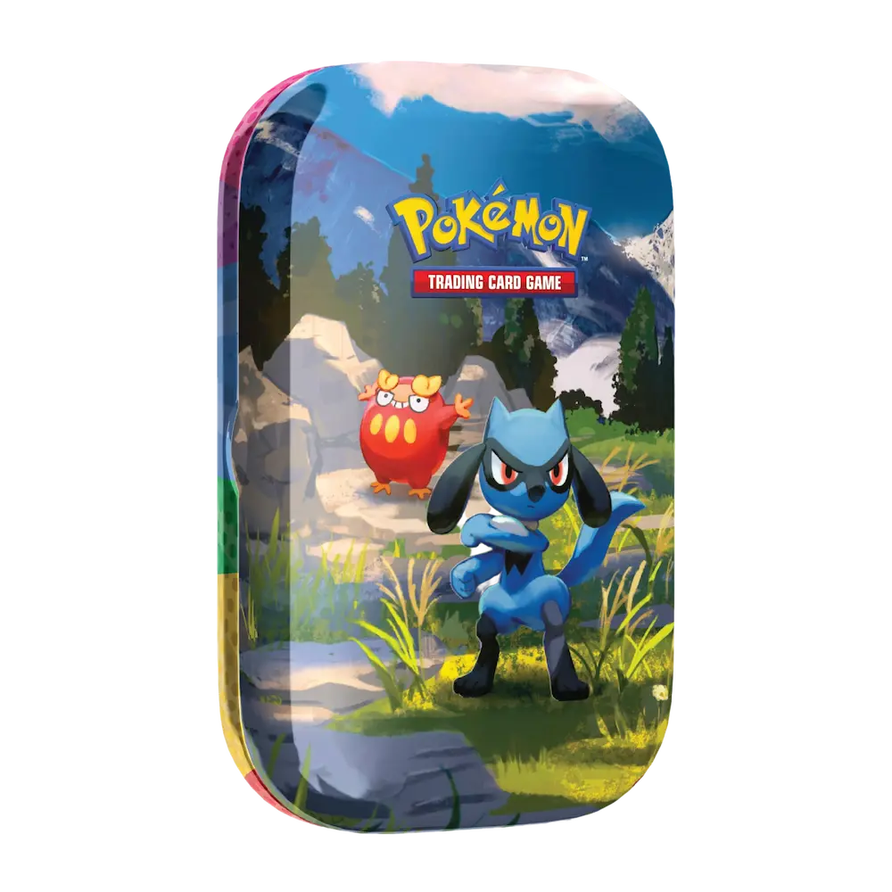Pokémon - Mega Evolution: Ascended Heroes Mini Tins (1 Sticker Sheet, 1 Pokémon Art Card & 2 Packs)