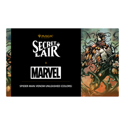 Magic: The Gathering - Secret Lair x Marvel’s Spider-Man: Venom Unleashed (Colors) (Non-Foil)
