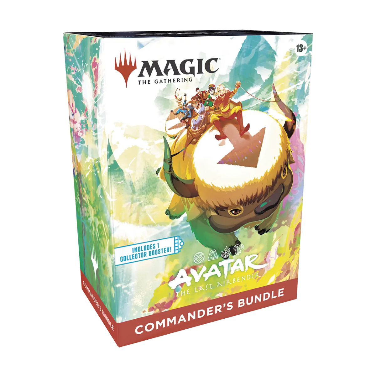 Magic: The Gathering - Avatar: The Last Airbender Commander's Bundle (9 Packs, 1 Collector Booster & Avatar Stamped Promos)