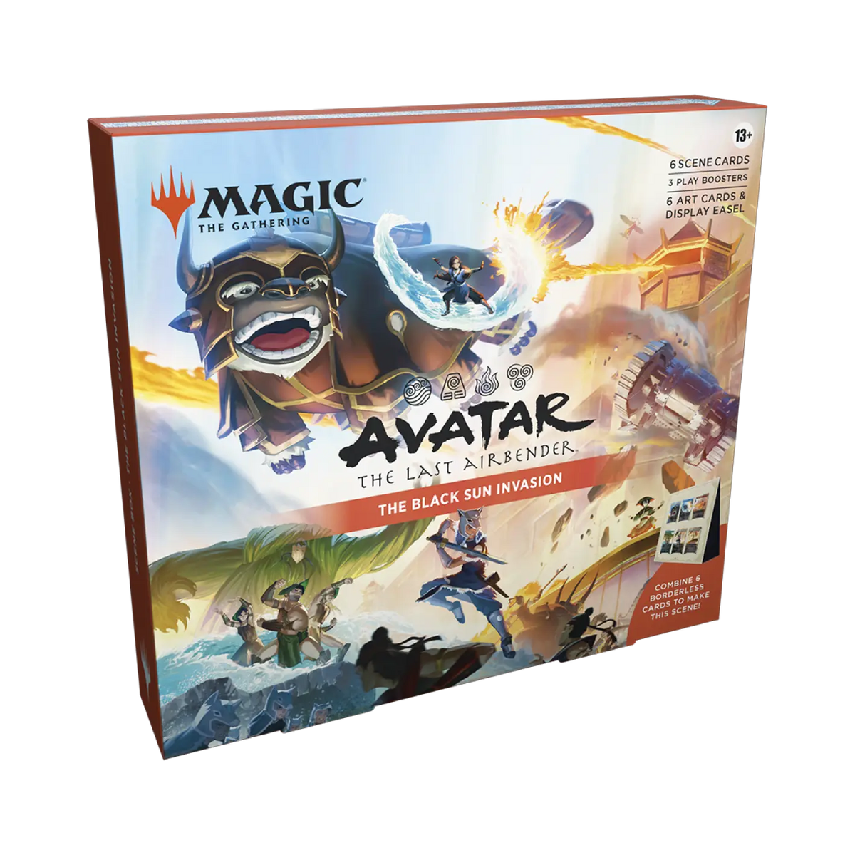 Magic: The Gathering - Avatar: The Last Airbender Scene Box - The Black Sun Invasion (6 Scene Cards & 3 Play Boosters)