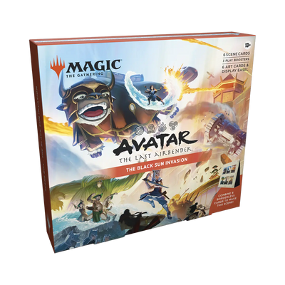 Magic: The Gathering - Avatar: The Last Airbender Scene Box - The Black Sun Invasion (6 Scene Cards & 3 Play Boosters)