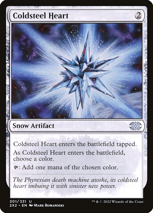 Coldsteel Heart, Double Masters 2022, Colorless, Uncommon, , Snow Artifact, Non-Foil, NM