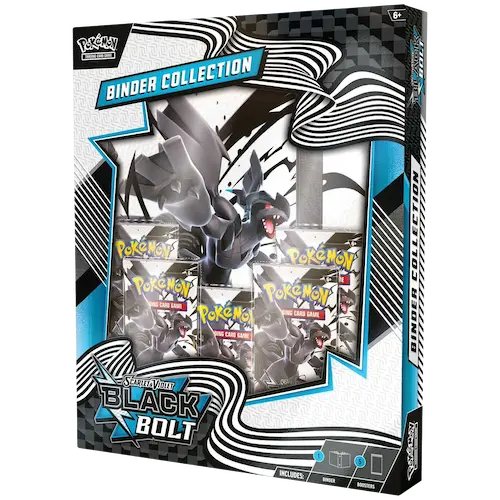 Pokèmon - Scarlet & Violet: Black Bolt Binder Collection (5 Packs & Binder)
