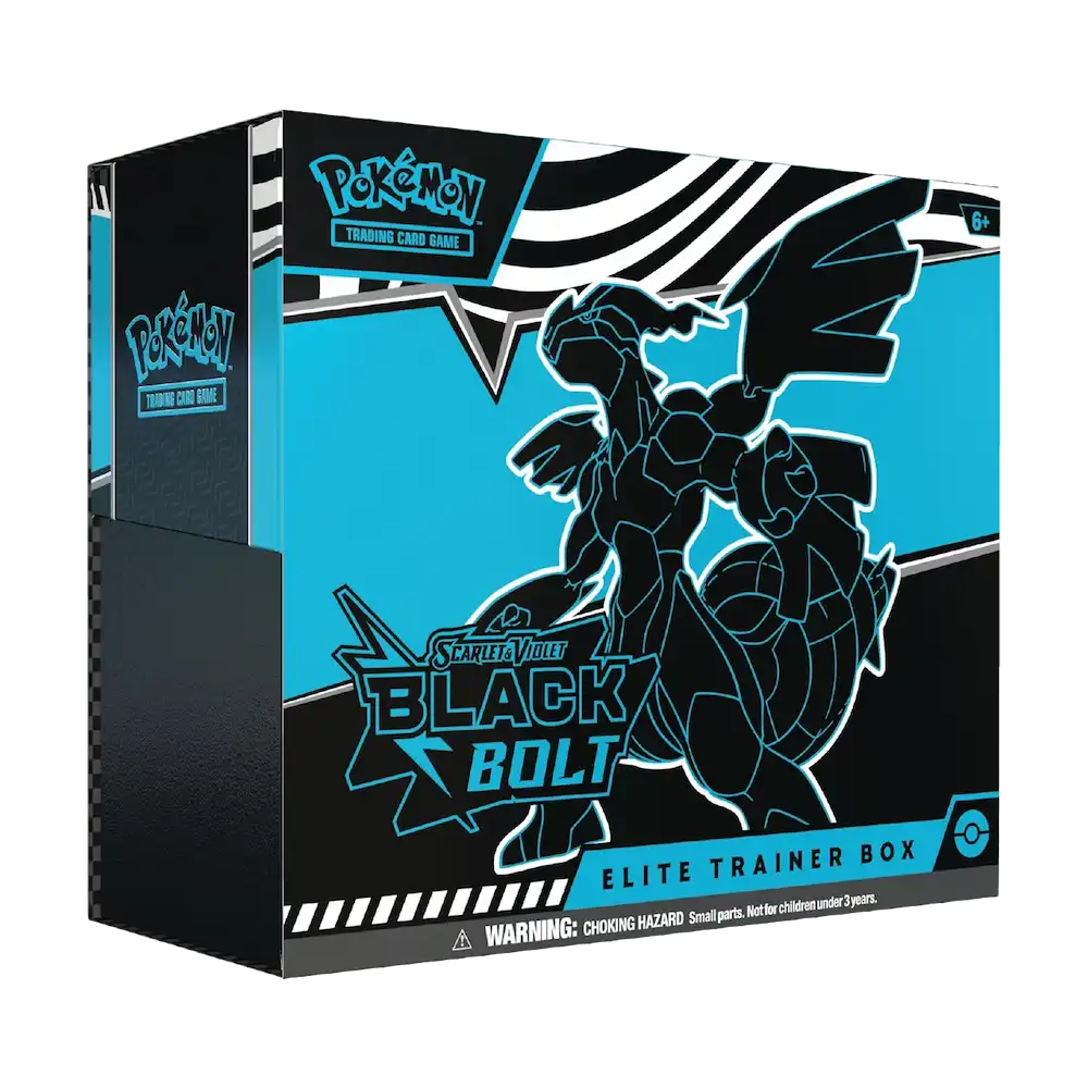 Pokémon - Scarlet & Violet: Black Bolt Elite Trainer Box (9 Packs)