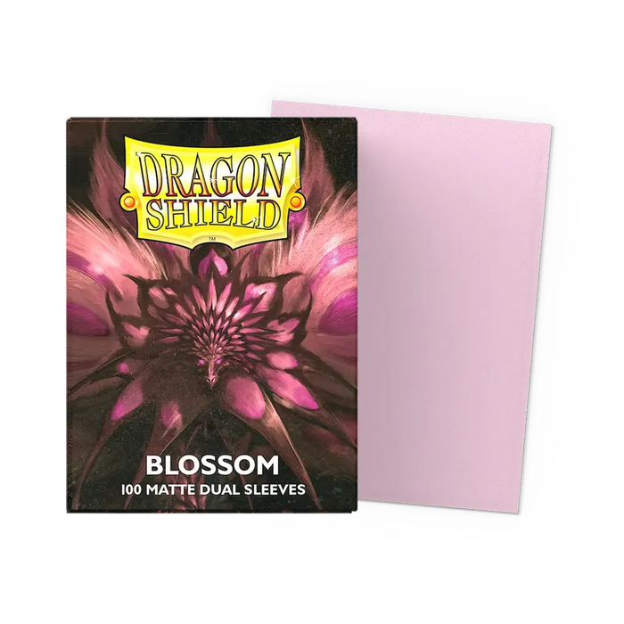 Dragon Shield - Blossom: Standard Size 100 Matte Dual Sleeves (Magic, Pokémon, Riftbound, One Piece)