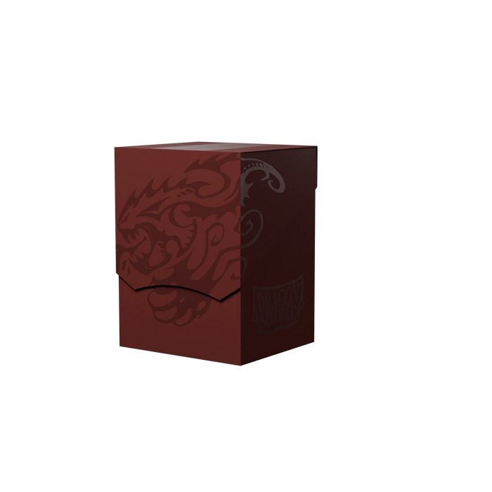 Dragon Shield - Deck Shell: 100 Cards Deck Box (Blood Red)
