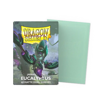 Dragon Shield - Eucalyptus: Japanese Size 60 Matte Dual Sleeves (Yu-Gi-Oh!)