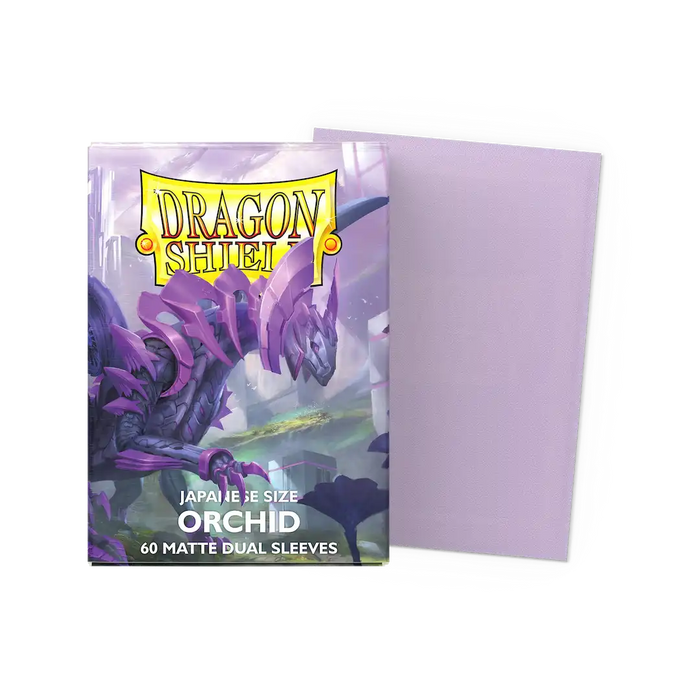 Dragon Shield - Orchid: Japanese Size 60 Matte Dual Sleeves (Yu-Gi-Oh!)