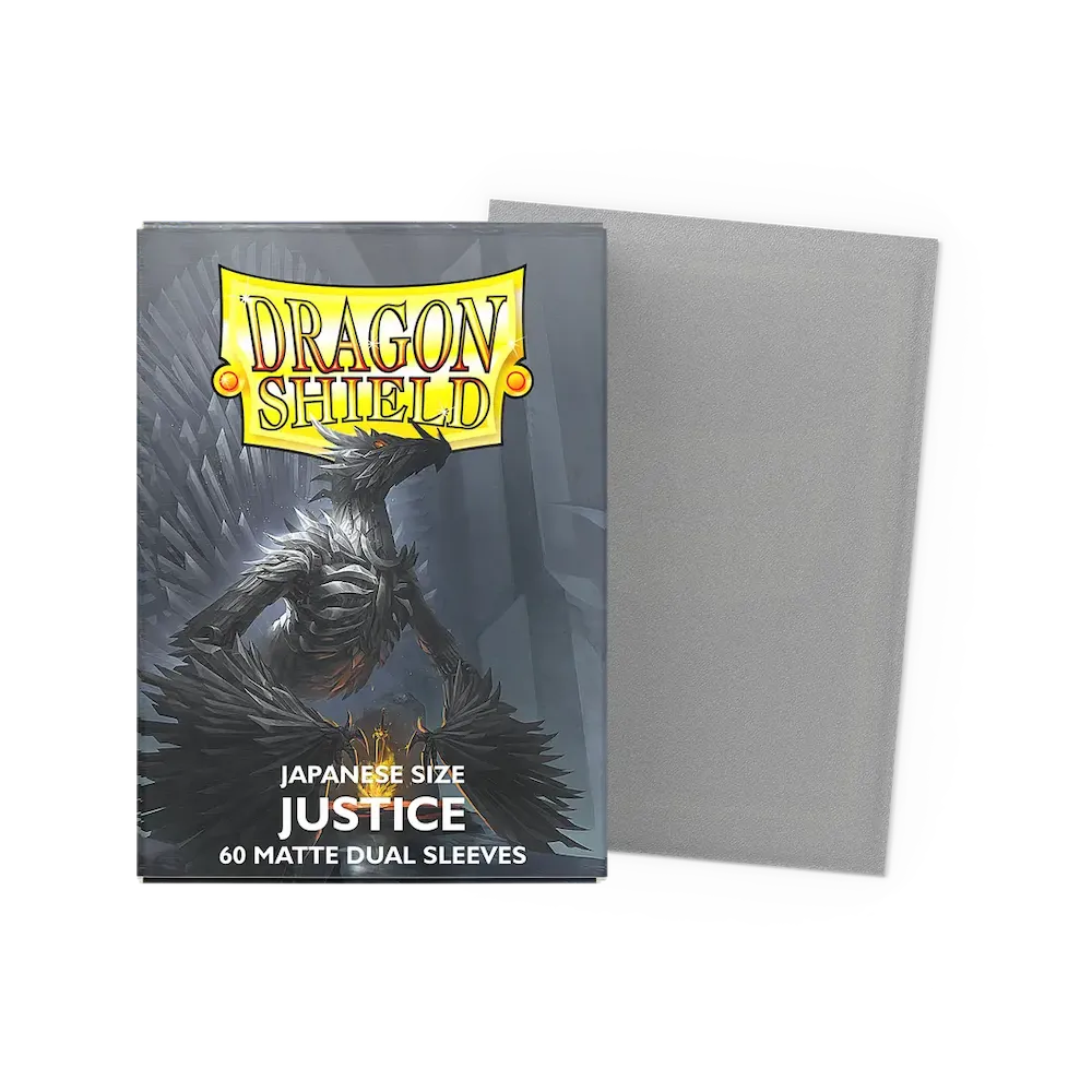 Dragon Shield - Justice: Japanese Size 60 Matte Dual Sleeves (Yu-Gi-Oh!)