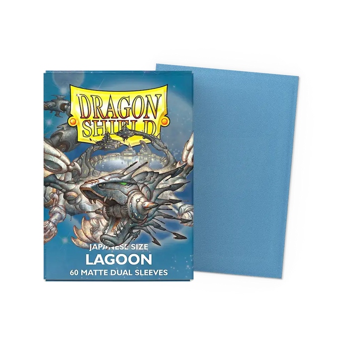 Dragon Shield - Lagoon: Japanese Size 60 Matte Dual Sleeves (Yu-Gi-Oh!)