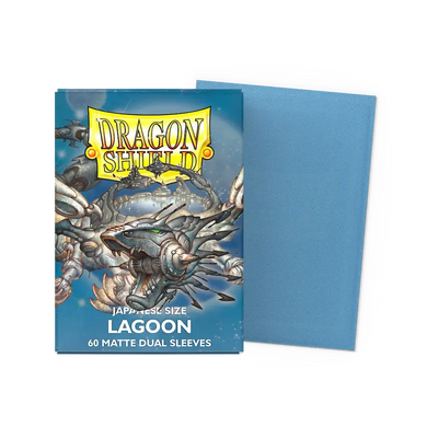 Dragon Shield - Lagoon: Japanese Size 60 Matte Dual Sleeves (Yu-Gi-Oh!)