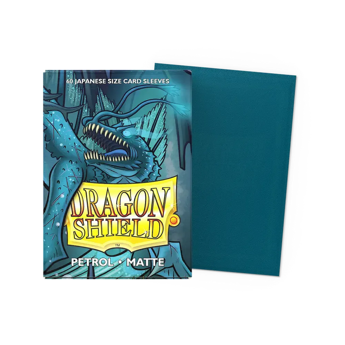 Dragon Shield - Petrol: Japanese Size 60 Matte Sleeves (Yu-Gi-Oh!)