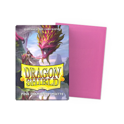 Dragon Shield - Pink Diamond: Japanese Size 60 Matte Sleeves (Yu-Gi-Oh!)