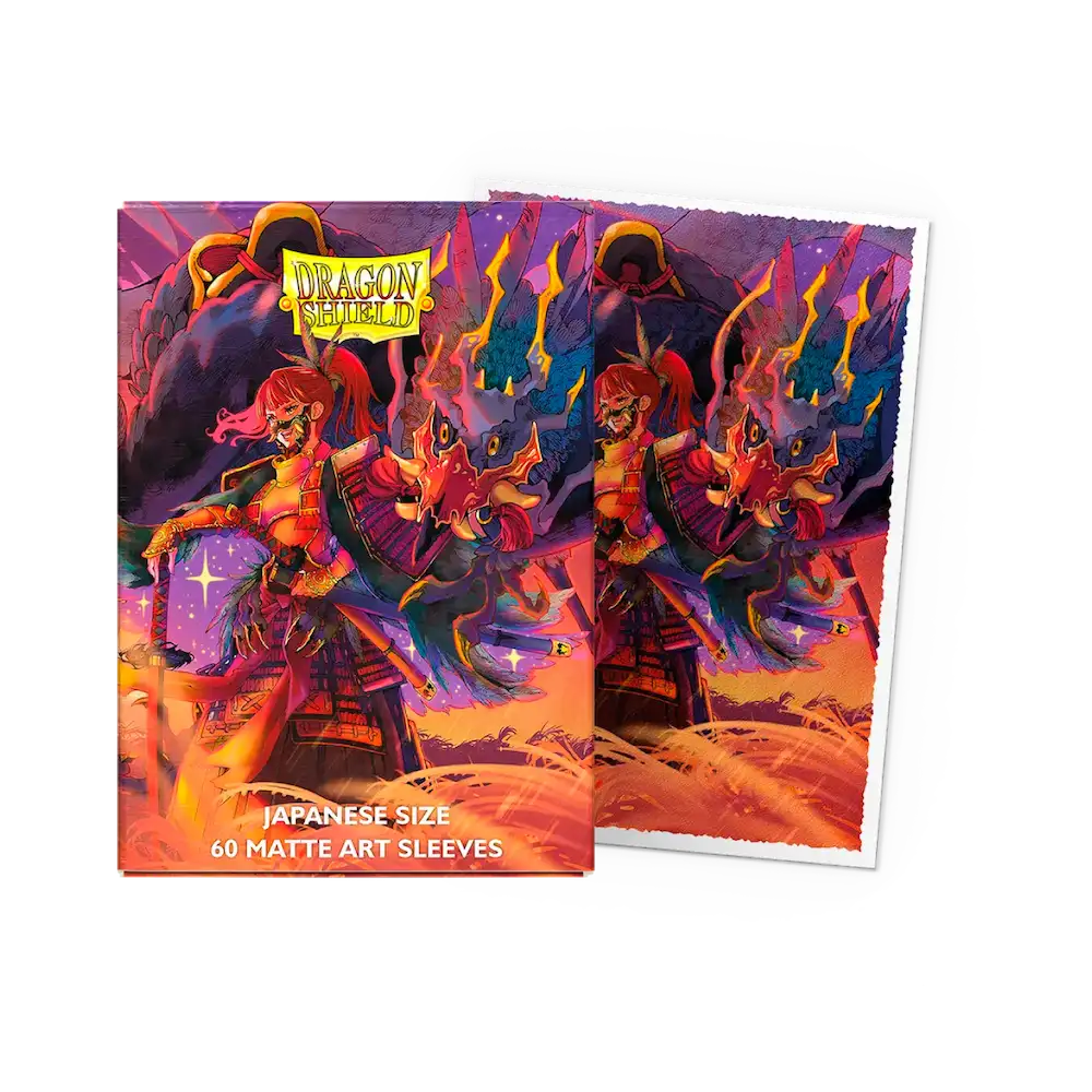 Dragon Shield - The Fallen: Japanese Size 60 Matte Art Sleeves (Yu-Gi-Oh!)