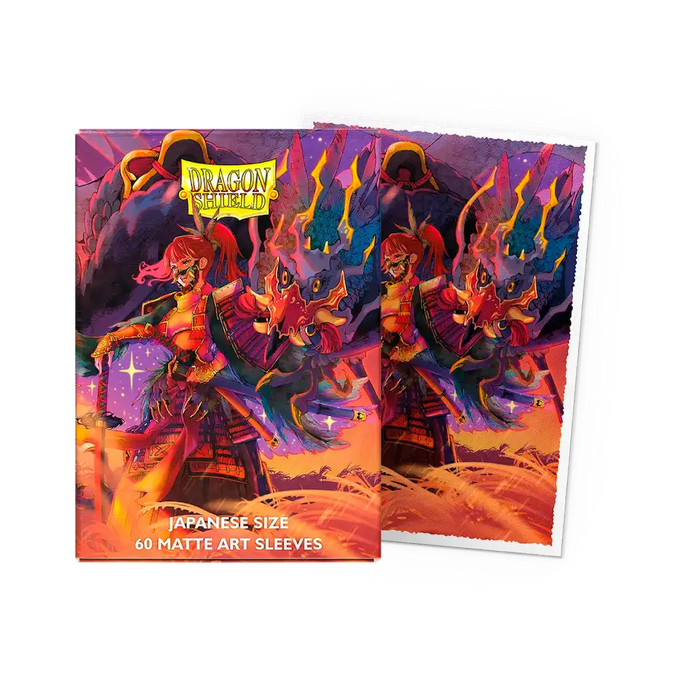 Dragon Shield - The Fallen: Japanese Size 60 Matte Art Sleeves (Yu-Gi-Oh!)
