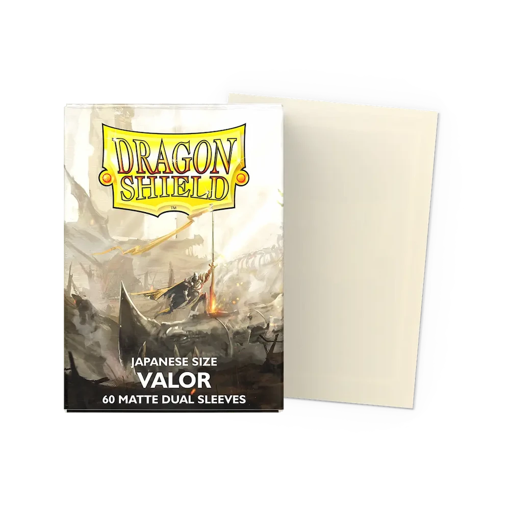 Dragon Shield - Valor: Japanese Size 60 Matte Dual Sleeves (Yu-Gi-Oh!)