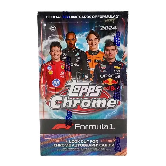 Topps - Chrome F1 2024 Hobby Box (12 Packs)