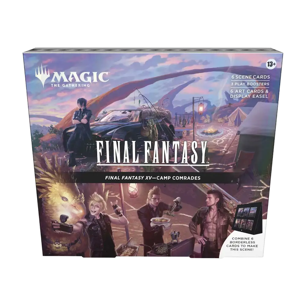 Magic: The Gathering - Final Fantasy: Camp Comrades Scene Box (6 Scene Cards & 3 Play Boosters)