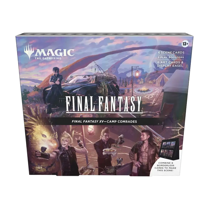 Magic: The Gathering - Final Fantasy: Camp Comrades Scene Box (6 Scene Cards & 3 Play Boosters)