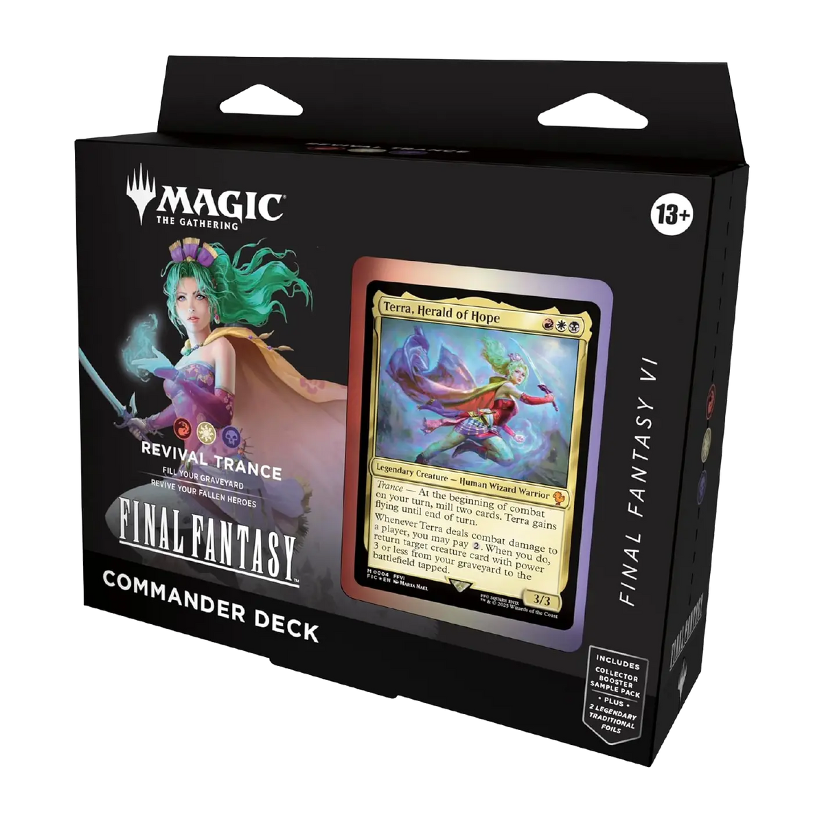 Magic: The Gathering - Final Fantasy Commander Deck (Revival Trance)