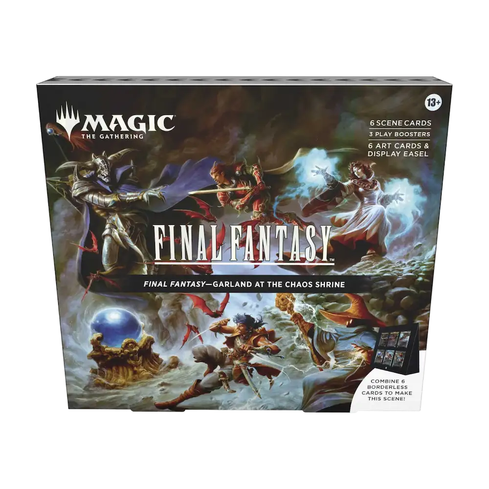 Magic: The Gathering - Final Fantasy: Garland at the Chaos Shrine Scene Box (6 Scene Cards & 3 Play Boosters)