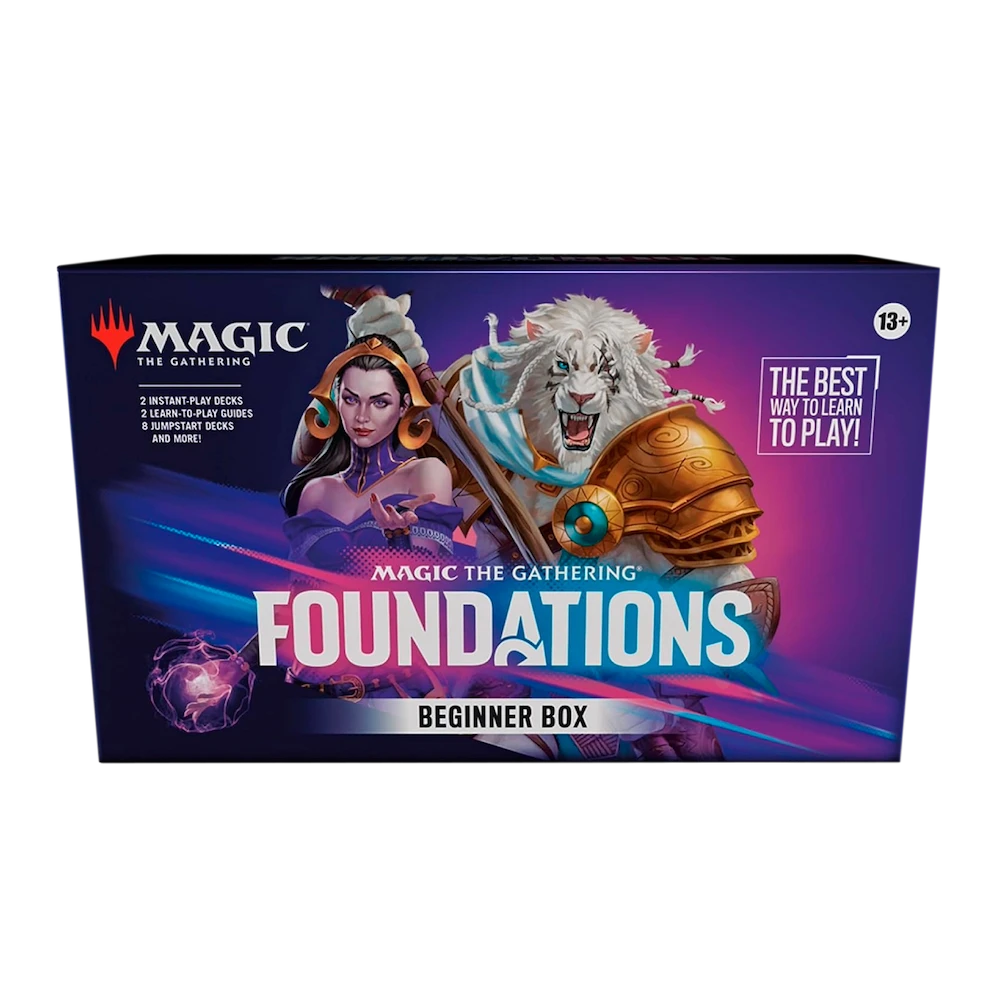 Magic: The Gathering - Foundations Beginner Box (2 Instant-Play Decks & 8 Jumpstart Decks)