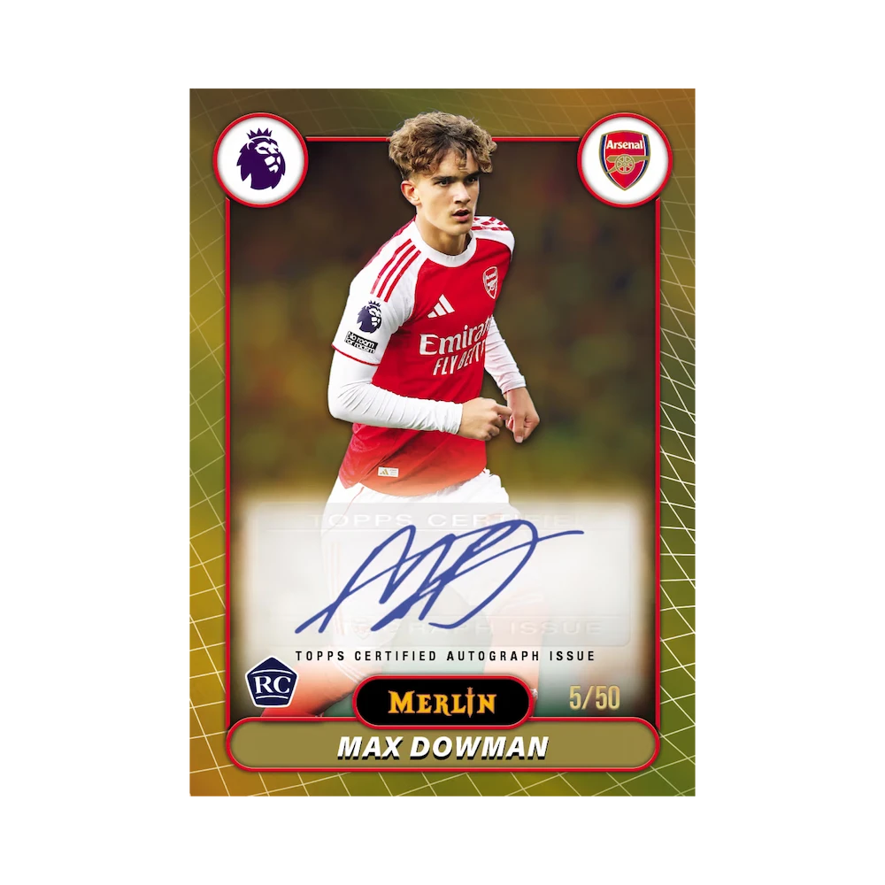 Topps - Merlin Premier League 2026 Hobby Box (18 Packs & 1 Autograph card)