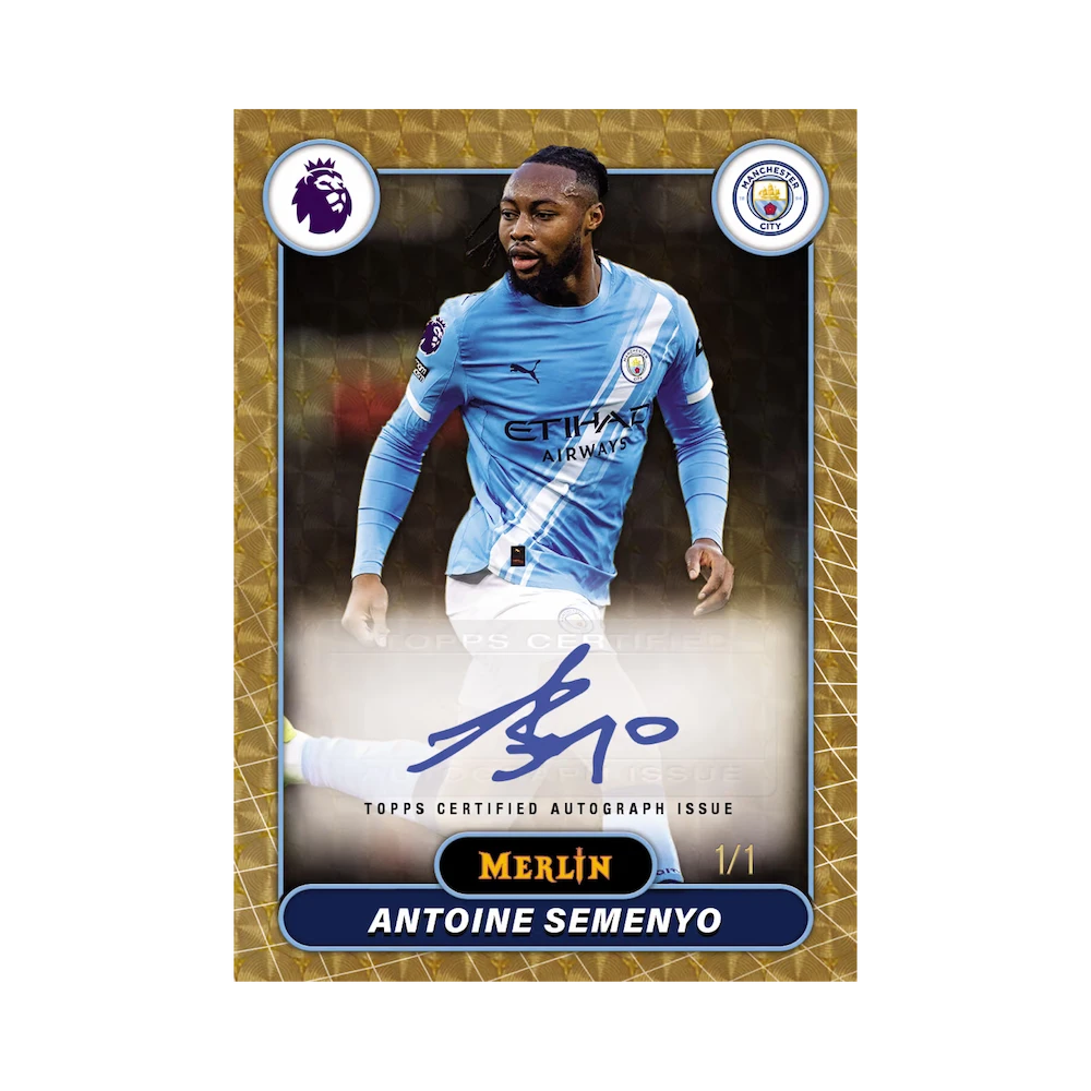Topps - Merlin Premier League 2026 Hobby Box (18 Packs & 1 Autograph card)