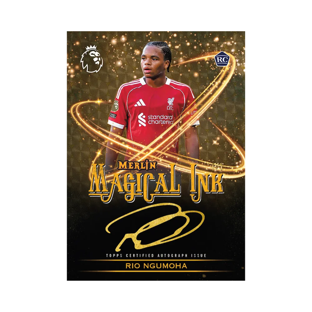 Topps - Merlin Premier League 2026 Hobby Box (18 Packs & 1 Autograph card)