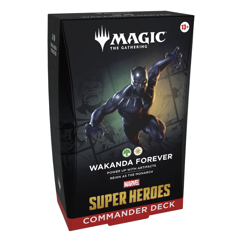 Magic: The Gathering - Marvel Super Heroes Commander Deck (Wakanda Forever)