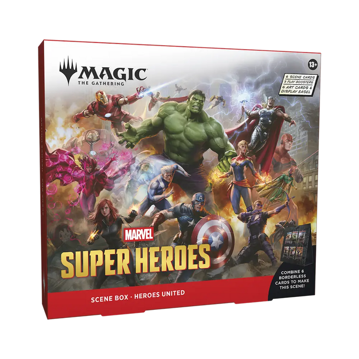 Magic: The Gathering - Marvel Super Heroes Scene Box (Heroes United)