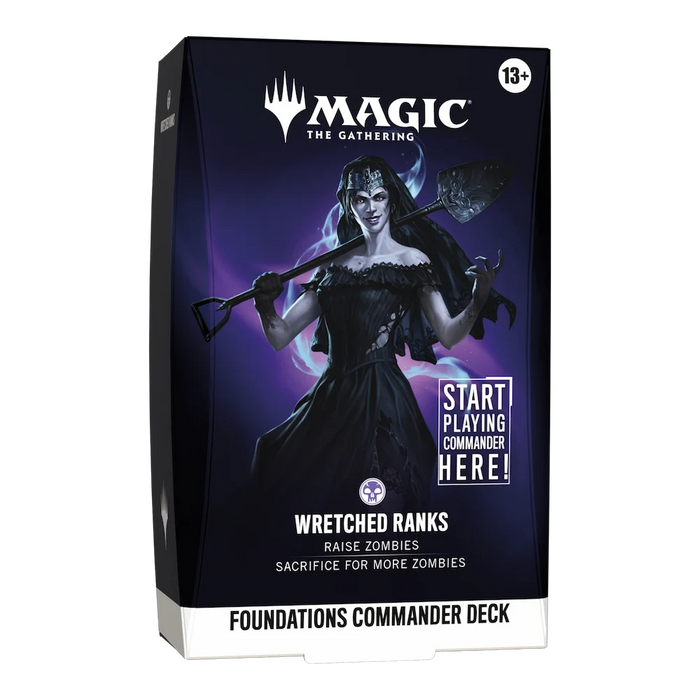 Magic: The Gathering - Foundations Commander Deck (Wretched Ranks)