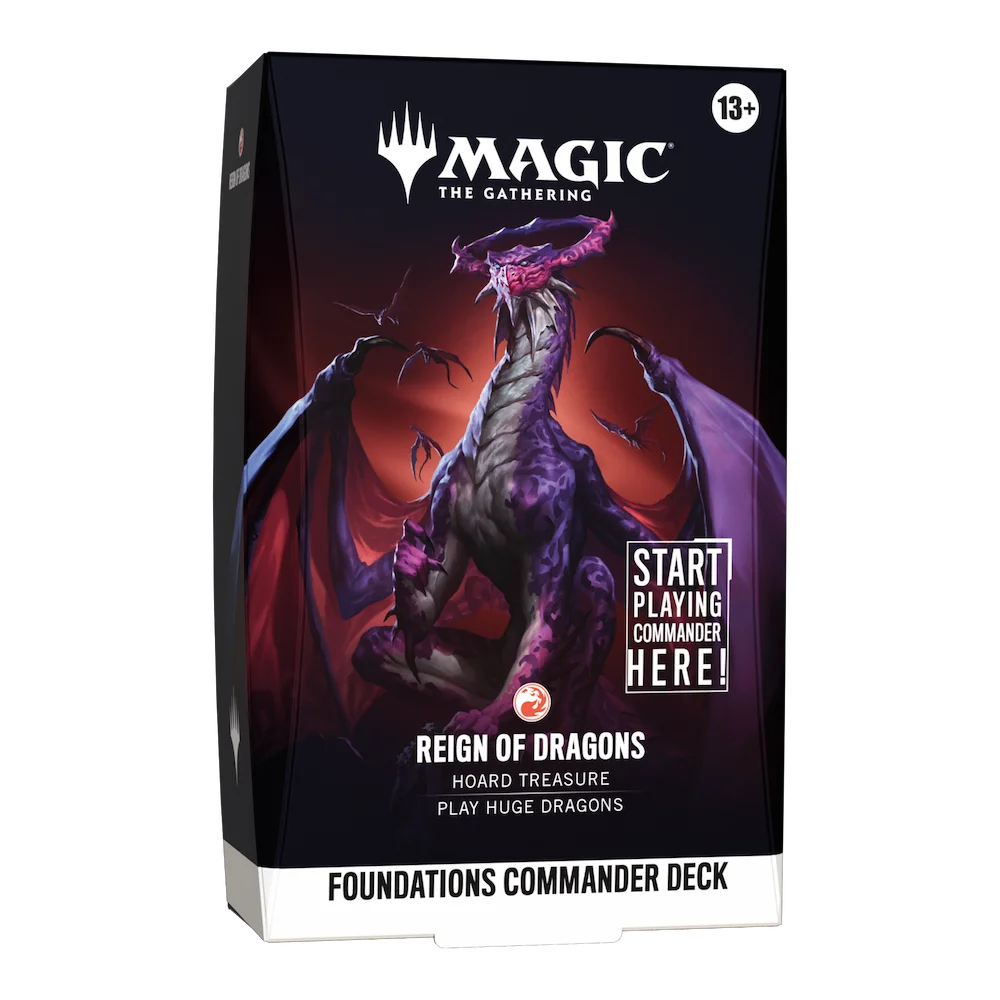 Magic: The Gathering - Foundations Commander Deck (Reign of Dragons)