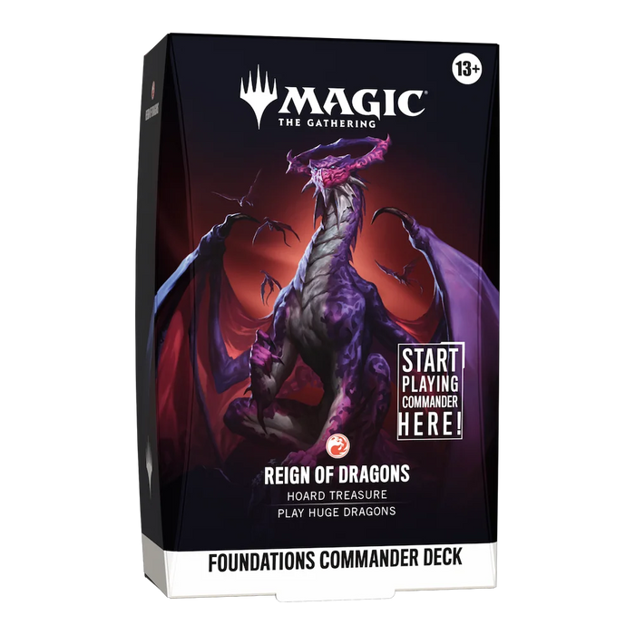 Magic: The Gathering - Foundations Commander Deck (Reign of Dragons)