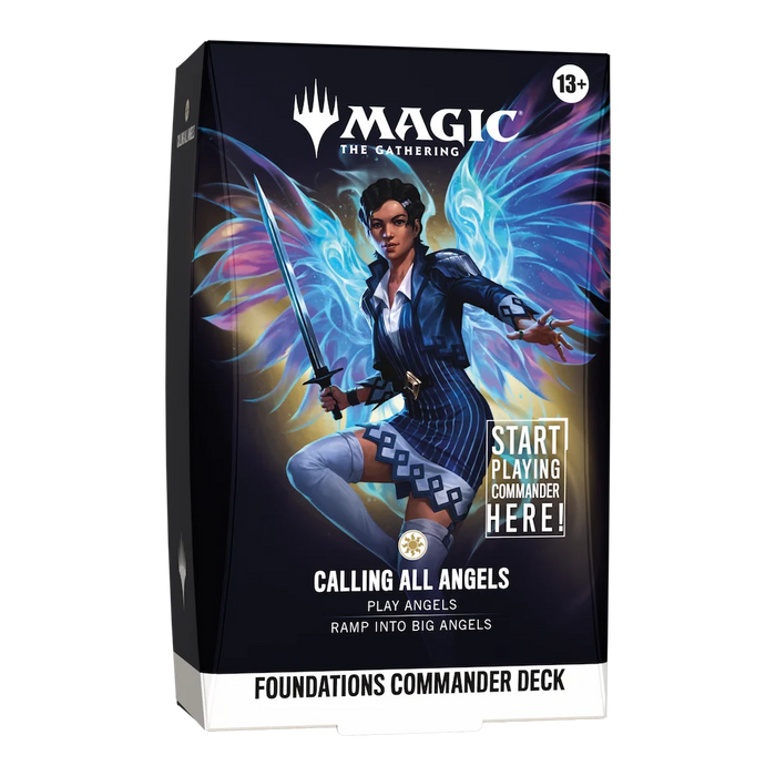 Magic: The Gathering - Foundations Commander Deck (Calling All Angels)