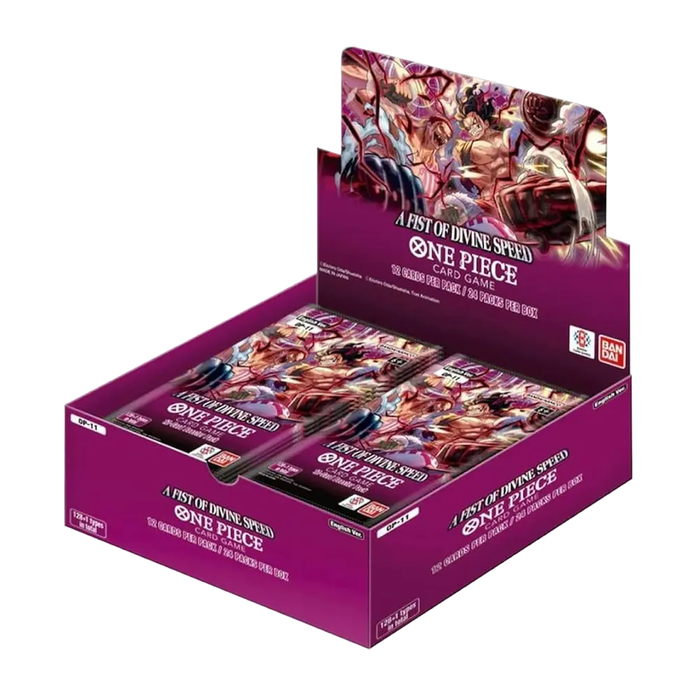 One Piece - A Fist of Divine Speed OP-11 Booster Box (24 Packs)