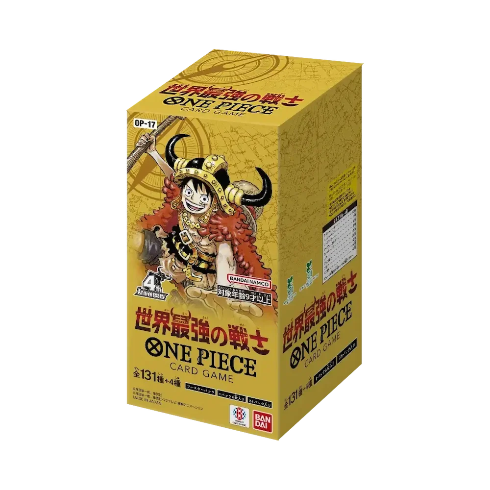 One Piece - The World’s Strongest Warriors OP-17 Booster Box (24 Japanese Packs)