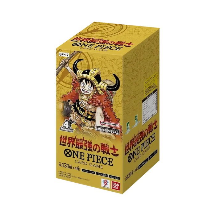 One Piece - The World’s Strongest Warriors OP-17 Booster Box (24 Japanese Packs)