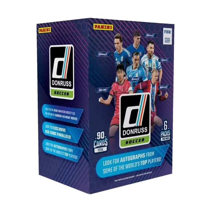 Panini - 2024/25 Donruss Soccer Blaster Box (6 Packs)